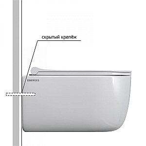 Унитаз BERGES EGO 082111 купить в интернет-магазине Sanbest