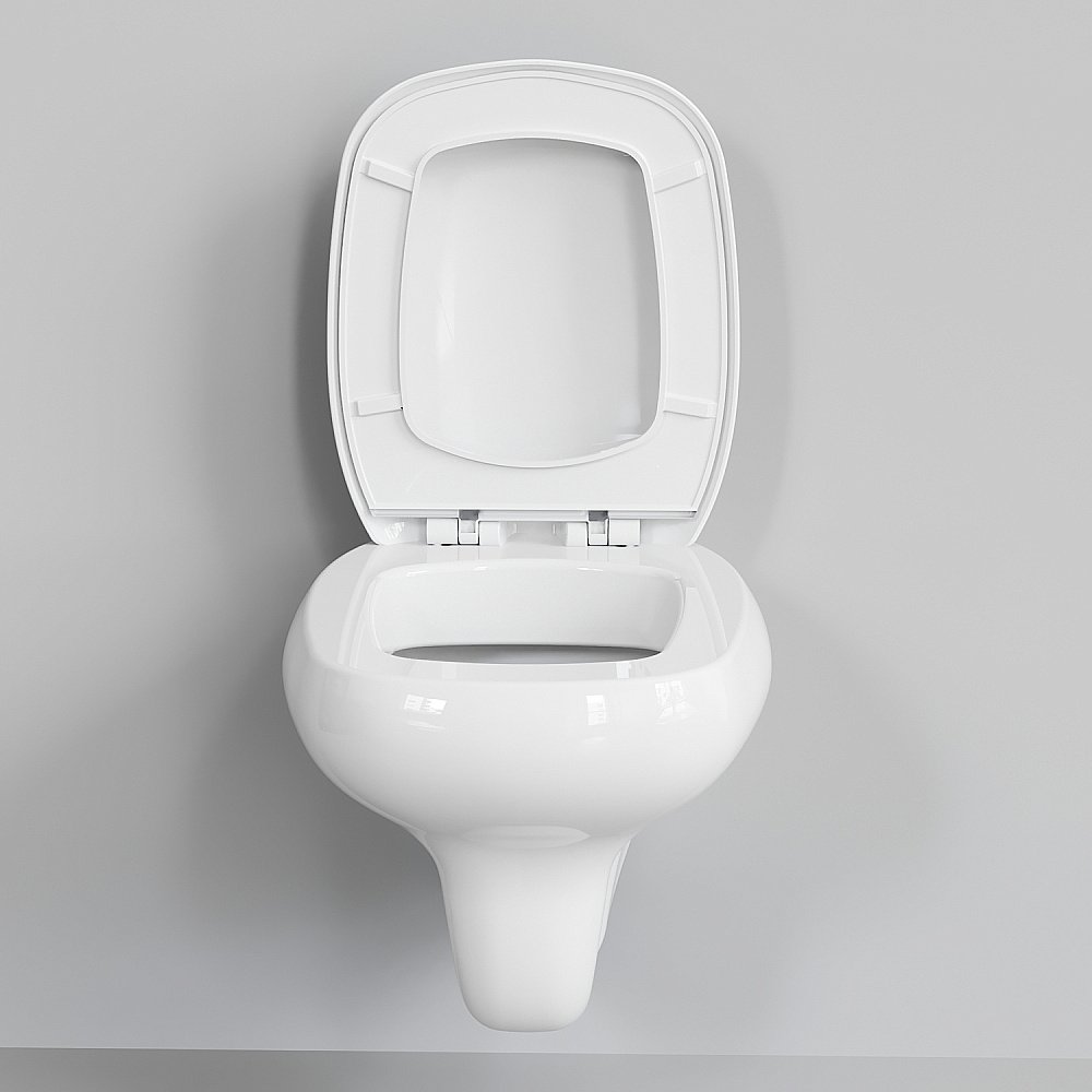 Унитаз подвесной Ambassador Diamond 123T20001R безободковый, белый купить в интернет-магазине Sanbest