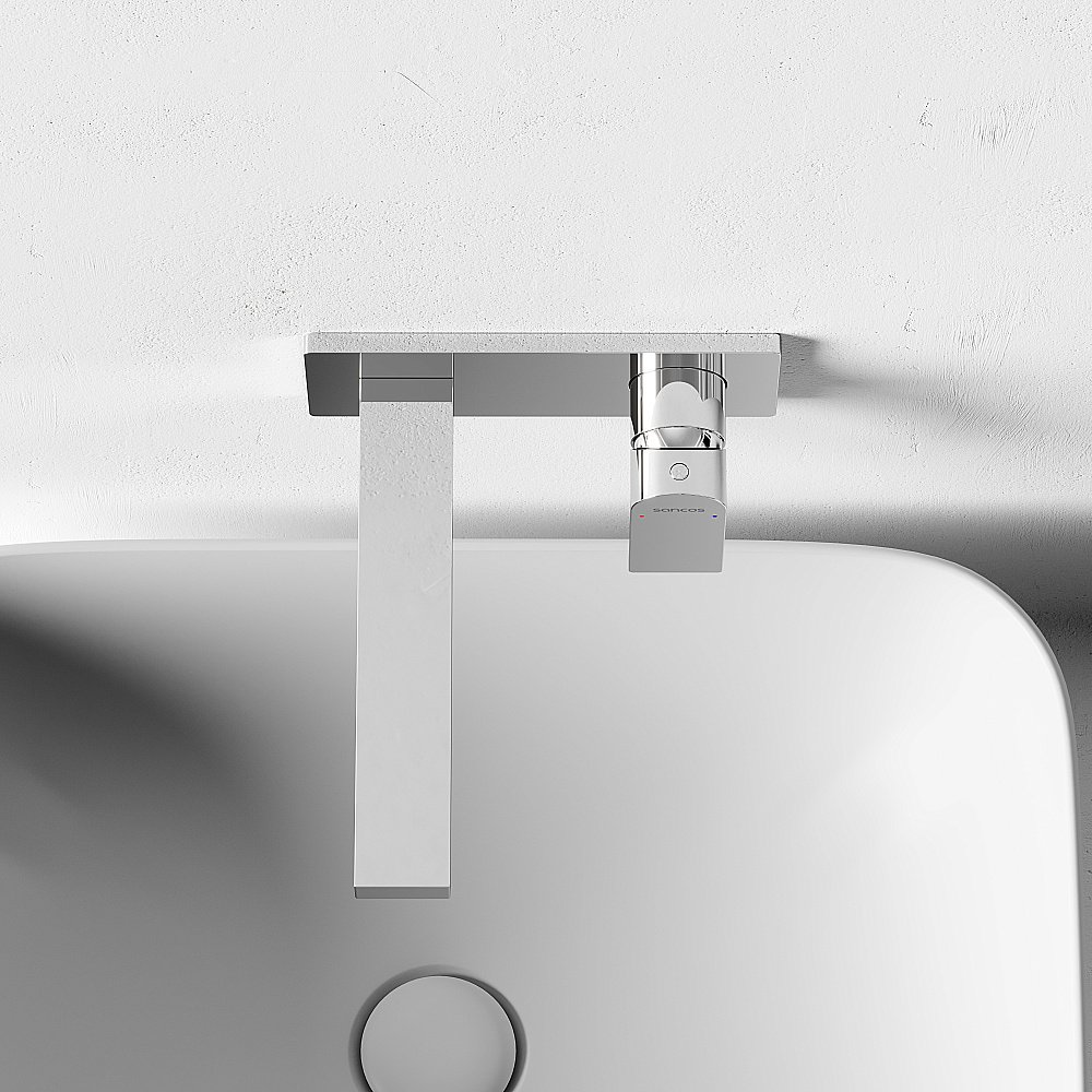 Смеситель для раковины Sancos Studio SC9017CH хром купить в интернет-магазине сантехники Sanbest