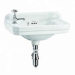 Раковина Burlington Edwardian B8 51 см отверстие слева купить в интернет-магазине сантехники Sanbest