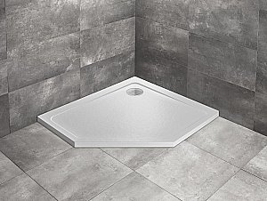 Душевой поддон Radaway Doros PT E 100x80 S белый купить в интернет-магазине Sanbest