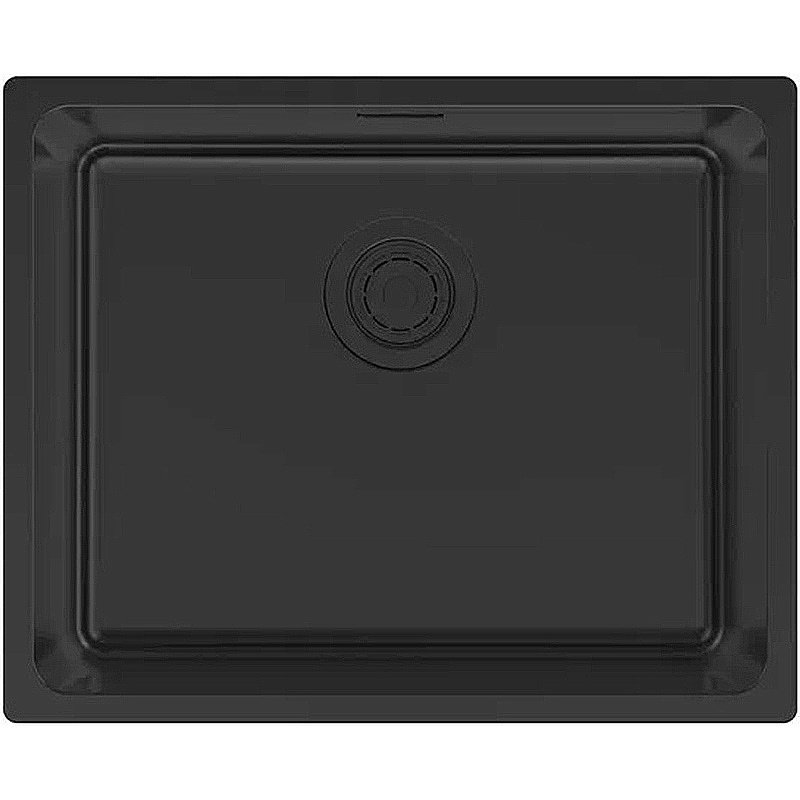 Кухонная мойка Paulmark Yuni 54 YU54-MBN черная матовая купить в интернет-магазине сантехники Sanbest