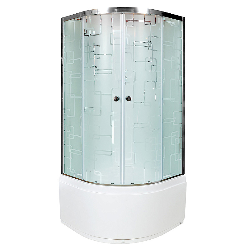Душевая кабина AvaCan EM Серия EM5011NGM 110х110 с гидромассажем купить в интернет-магазине Sanbest