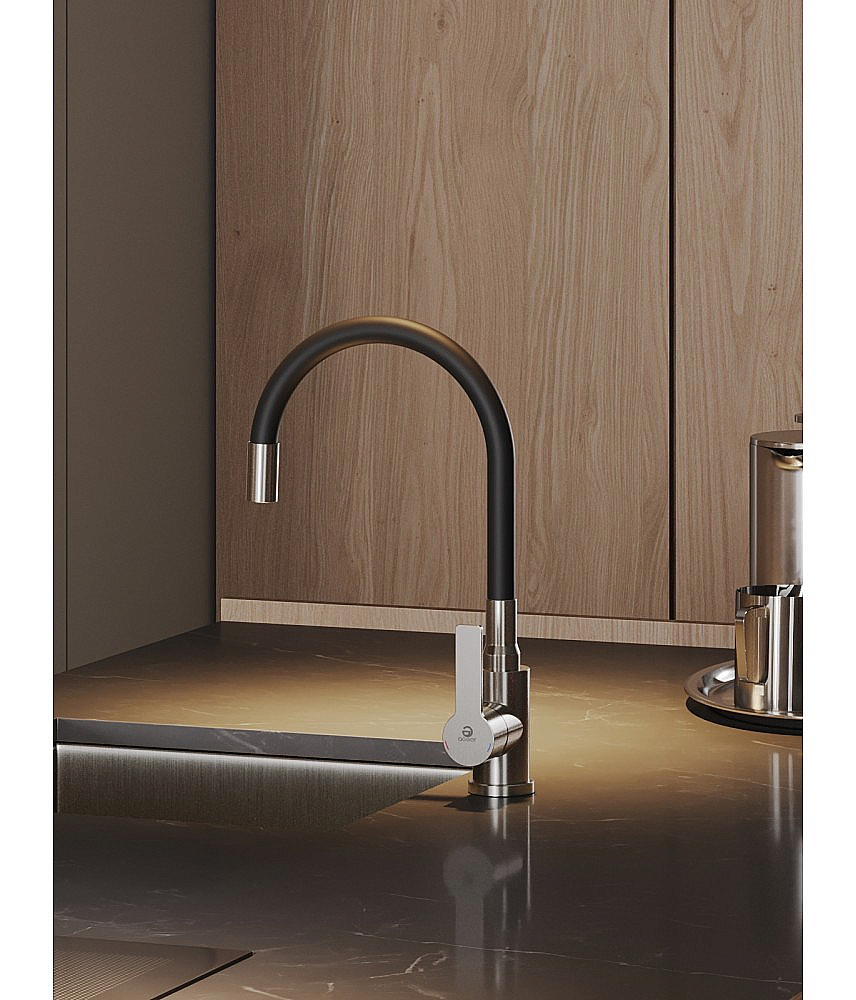 Смеситель для кухни Agger Easy A3100522 сатин матовый купить в интернет-магазине сантехники Sanbest