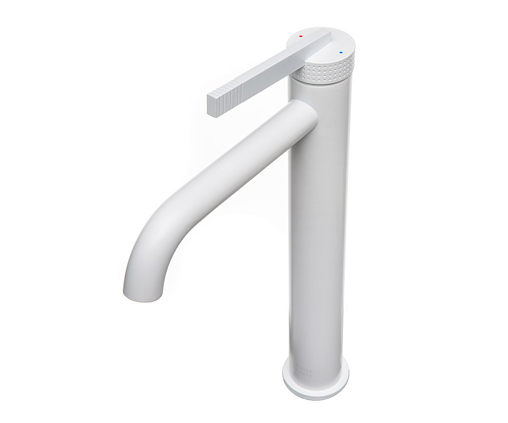 Смеситель для раковины Bronze de Luxe OMG! 9008W белый матовый купить в интернет-магазине сантехники Sanbest