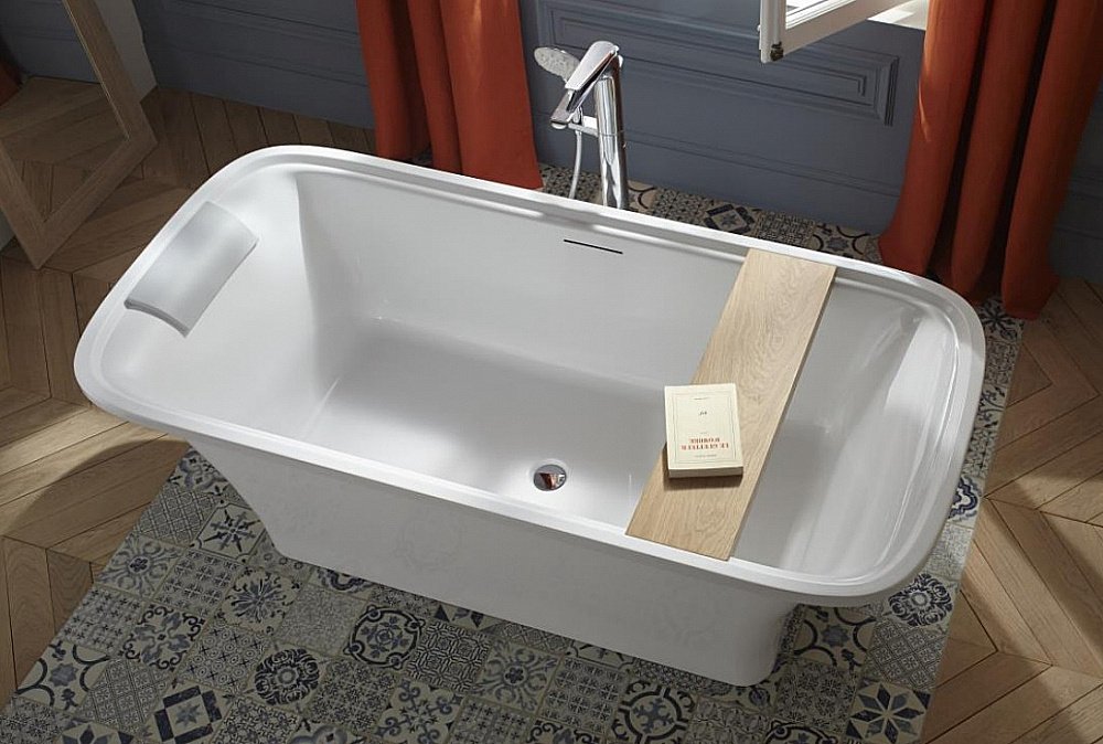 Ванна Jacob Delafon Elite E6D364RU-00 180х85 с каркасом,белая купить в интернет-магазине Sanbest