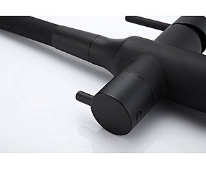 Смеситель для кухни Paulmark Salix Sa213419-AN антрацит купить в интернет-магазине сантехники Sanbest