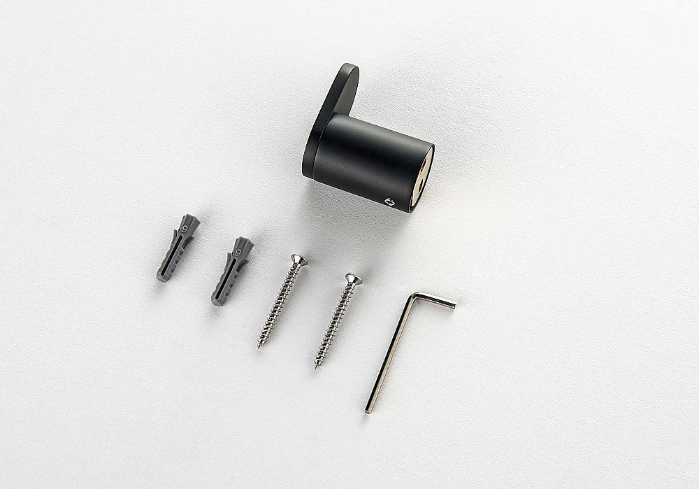 Крючок Aquatek Лира AQ4425MB черный матовый купить в интернет-магазине сантехники Sanbest