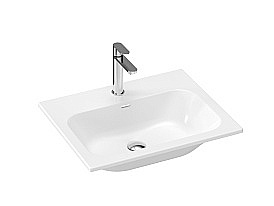 Раковина Ravak CHROME SLIM 60 XJX01160008 белая купить в интернет-магазине Sanbest