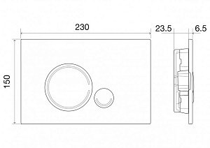 Унитаз подвесной BelBagno UNO BB3105CHR безободковый, с крышкой микролифт, с инсталляцией и белой кнопкой купить в интернет-магазине Sanbest