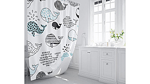 Шторка для ванной FIXSEN FLUX FX-2511 купить в интернет-магазине сантехники Sanbest