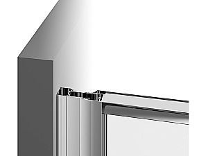 Душевой уголок Ravak NEXTY NSKK3-100 3O6AAE00Z1 профиль белый матовый/стекло прозрачное купить в интернет-магазине Sanbest