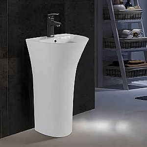 Напольная раковина CeruttiSpa Simona 48 CT7832 белая купить в интернет-магазине Sanbest