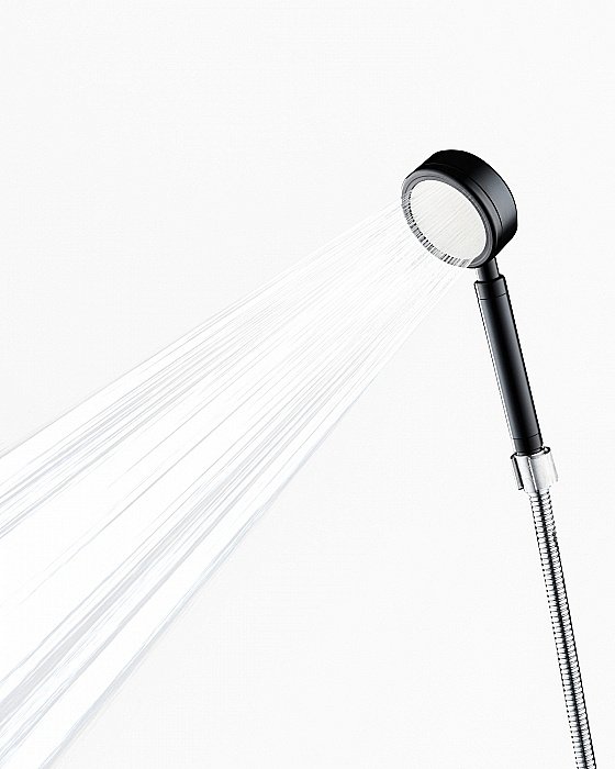 Душевая лейка Orange LM33PDb черный купить в интернет-магазине сантехники Sanbest