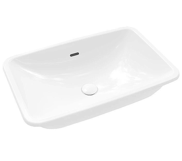 Раковина Villeroy&Boch Loop & Friends 4A570001 альпийский белый купить в интернет-магазине Sanbest