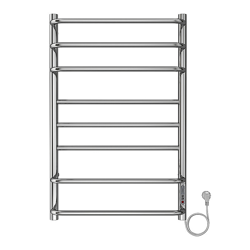 Полотенцесушитель электрический Azario MILAN П8 500х800 AZ90858 хром купить в интернет-магазине сантехники Sanbest
