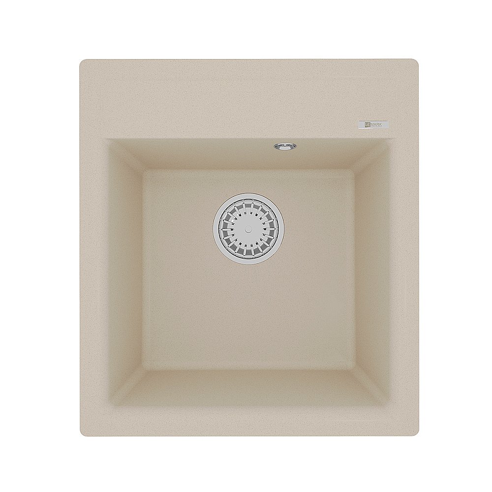 Кухонная мойка Lemark Hanka 450 9910008 бежевая купить в интернет-магазине сантехники Sanbest