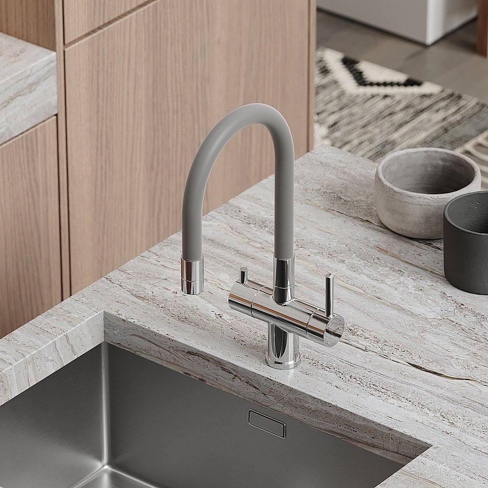 Смеситель для кухни Sancos Lucia SC4004CH хром купить в интернет-магазине сантехники Sanbest