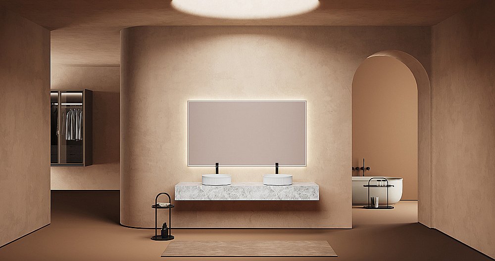 Раковина накладная Abber BEQUEM AC2114 белая купить в интернет-магазине Sanbest