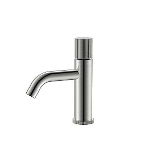 Смеситель для раковины Boheme Stick 121-NB.3 никель брашированный/ручка LINEA купить в интернет-магазине сантехники Sanbest