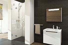 Душевая дверь Ravak Brilliant BSD2 B 100 купить в интернет-магазине Sanbest