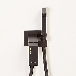 Гигиенический душ WasserKRAFT Abens 2000 A71638 черный Soft-touch купить в интернет-магазине сантехники Sanbest