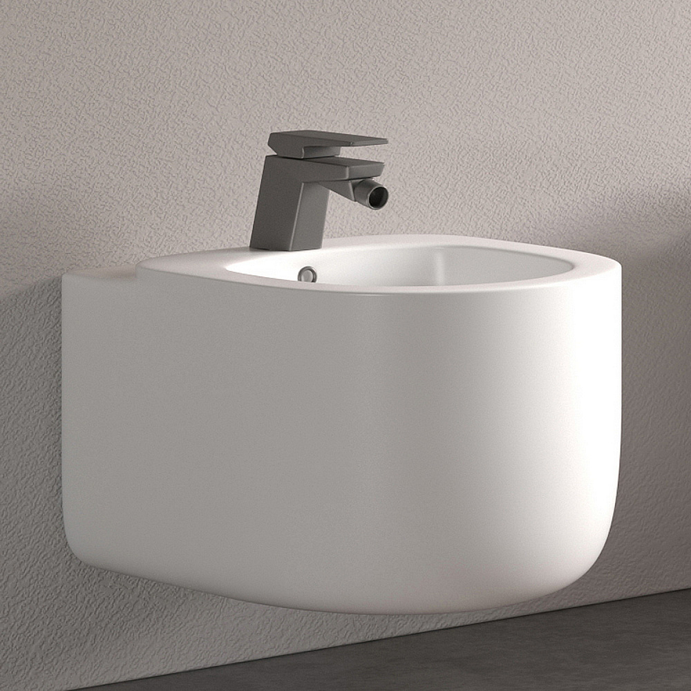 Биде Black&White Gravity 785WX белое купить в интернет-магазине Sanbest