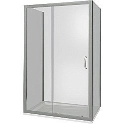 Душевой уголок Good Door Infinity WTW+SP+SP 120х80 стекло матовое/профиль хром купить в интернет-магазине Sanbest