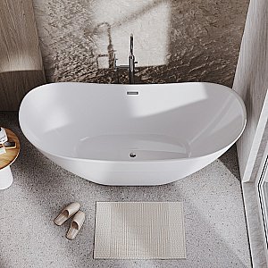 Ванна акриловая Grossman Galaxy GR-2103 180x77 белая купить в интернет-магазине Sanbest