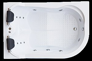 Акриловая ванна Royal Bath Norway Comfort RB331100CM 180x120 белая с гидромассажем купить в интернет-магазине Sanbest