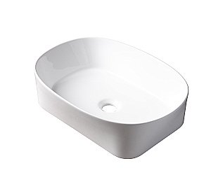 Раковина накладная Gid Creativo 53 N9028 51233 белая купить в интернет-магазине Sanbest