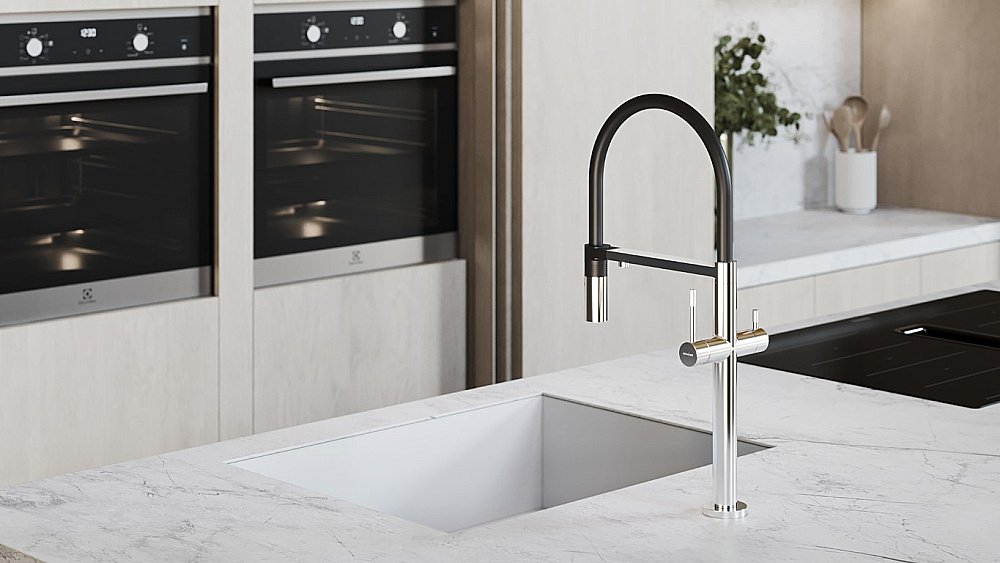 Смеситель для кухни Boheme UNO 115-CR хром купить в интернет-магазине сантехники Sanbest