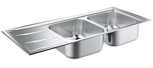 Мойка для кухни Grohe K400 Stainless Steel 31587SD0 купить в интернет-магазине сантехники Sanbest