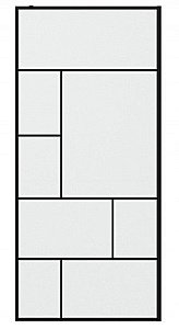 Душевое ограждение Bravat BLACKLINE BG090.6414B 90 купить в интернет-магазине Sanbest