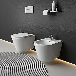 Биде подвесное Ceramica Nova FORMA CN3012 купить в интернет-магазине Sanbest