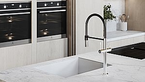 Смеситель для кухни Boheme UNO 115-CR хром купить в интернет-магазине сантехники Sanbest