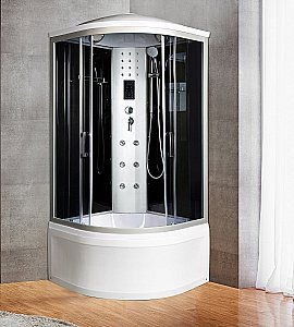 Душевая кабина River Dunay 44 80x80 стекло тонированное купить в интернет-магазине Sanbest