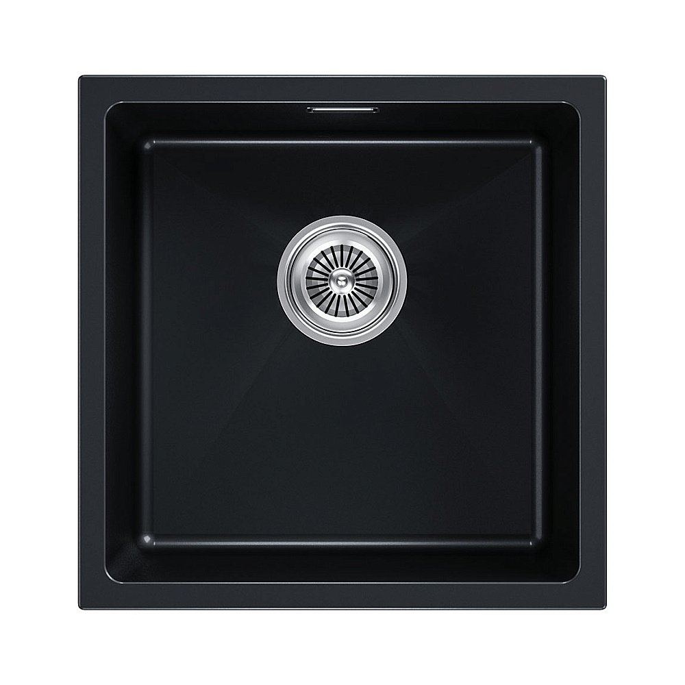 Кухонная мойка Paulmark LUMI 45UNI LU45-BLM черный металлик купить в интернет-магазине сантехники Sanbest