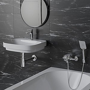 Душевой гарнитур PAINI Ravenna RVCR131 хром купить в интернет-магазине сантехники Sanbest