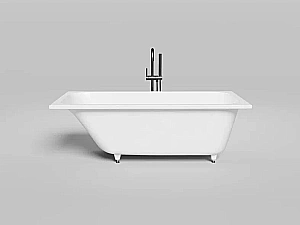 Ванна Salini ORLANDA S-sense 102017M 170x75 белая купить в интернет-магазине Sanbest