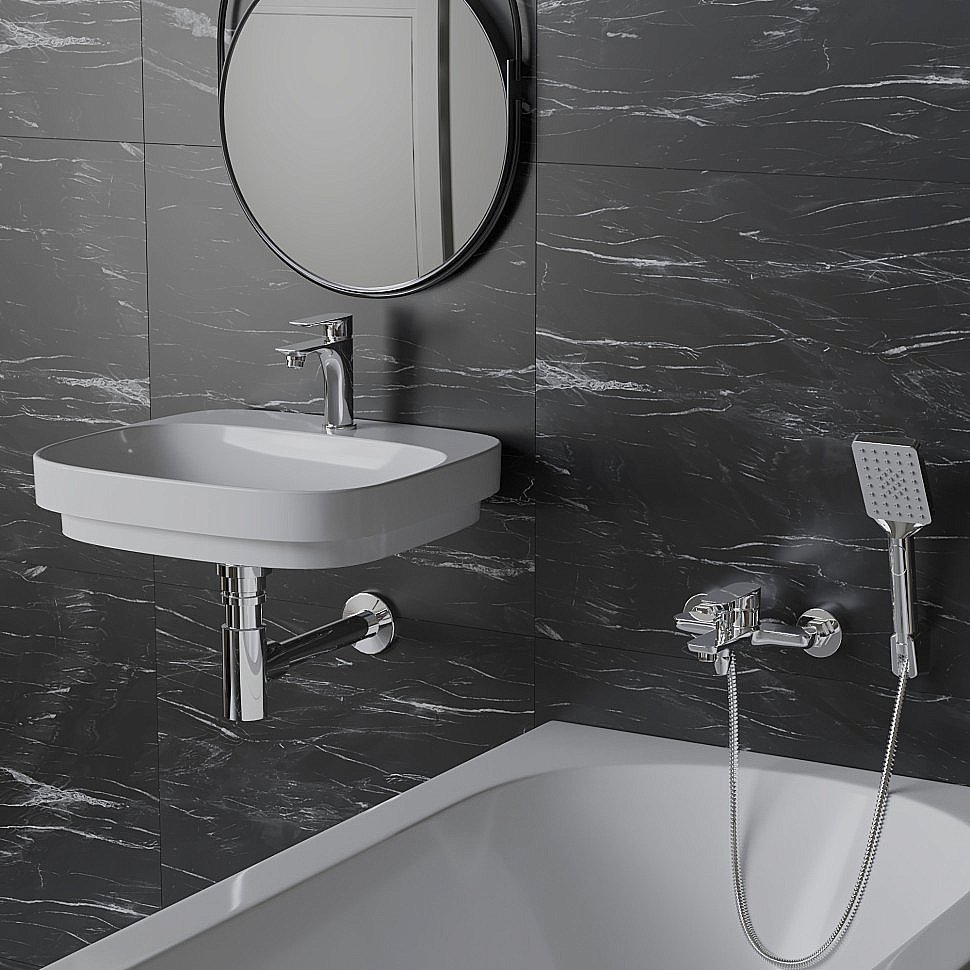 Душевой гарнитур PAINI Ravenna RVCR131 хром купить в интернет-магазине сантехники Sanbest