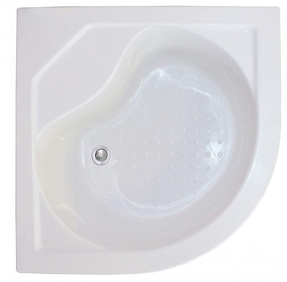 Душевой уголок Royal Bath RB100BK-T 100х100 прозрачный купить в интернет-магазине Sanbest