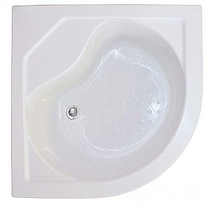 Душевой уголок Royal Bath RB100BK-T 100х100 прозрачный купить в интернет-магазине Sanbest