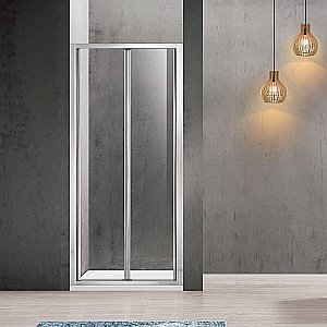 Душевой уголок Vincea Garda VSR-1G8090CL 90x80 стекло прозрачное/профиль хром купить в интернет-магазине Sanbest