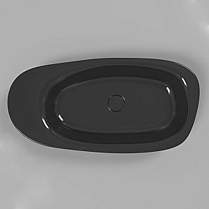 Раковина накладная WhiteCross Moonstone F 70 0732.070035.101 черная купить в интернет-магазине Sanbest