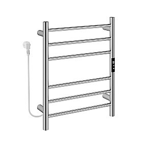 Полотенцесушитель электрический ABBER Standard AH4606 хром купить в интернет-магазине сантехники Sanbest