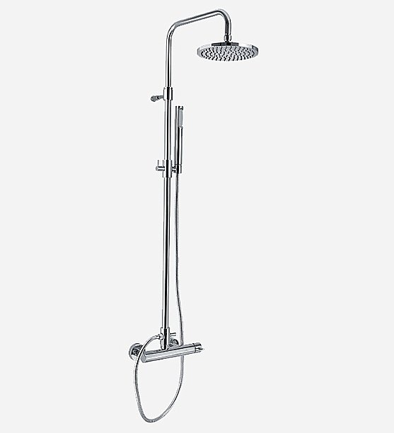 Душевая система Webert Elio EL870105015PVC хром купить в интернет-магазине сантехники Sanbest