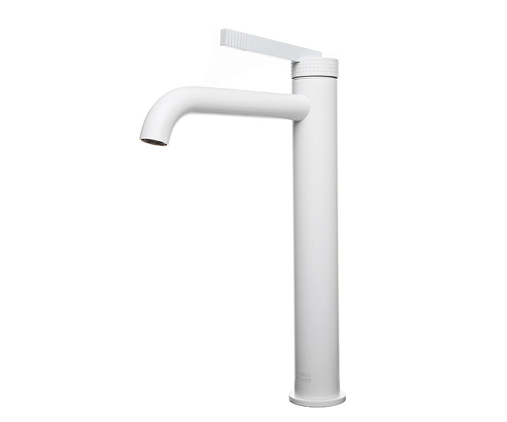 Смеситель для раковины Bronze de Luxe OMG! 9008W белый матовый купить в интернет-магазине сантехники Sanbest