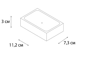 Мыльница FIXSEN BLANCO FX-201-4 купить в интернет-магазине сантехники Sanbest