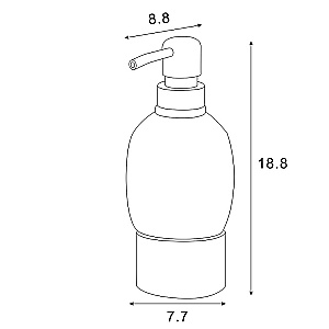 Диспенсер Azario FORNY AZ-128CH хром купить в интернет-магазине сантехники Sanbest